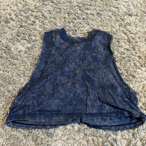 Lululemon All Yours Cropped Cotton Tank